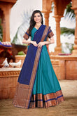 New Designed South Indian Lehenga Choli For women And Girls. KUSUM