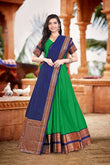 New Designed South Indian Lehenga Choli For women And Girls. KUSUM
