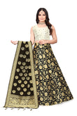 FLAWSOME STYLUS Girl's Treditional Wear Soft Silk Bridal Lehanga Choli With Dupatta Set.